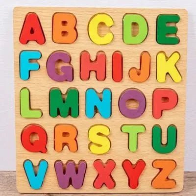 Puzzle en Bois - MontessoriToys™ - Alphabet - Mon BB Spot