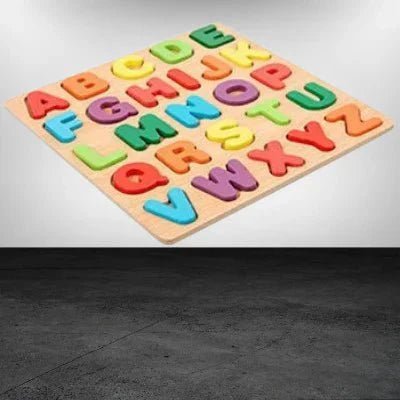 Puzzle en Bois - MontessoriToys™ - Alphabet - Mon BB Spot