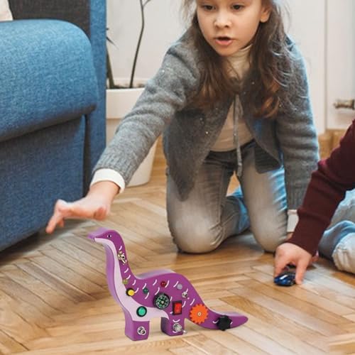 Tableau Montessori - BusyBoardCircuit™ - Brachiosaure - Mon BB Spot