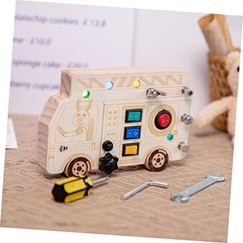 Tableau Montessori - BusyBoardCircuit™ - Camion de pompier - Mon BB Spot